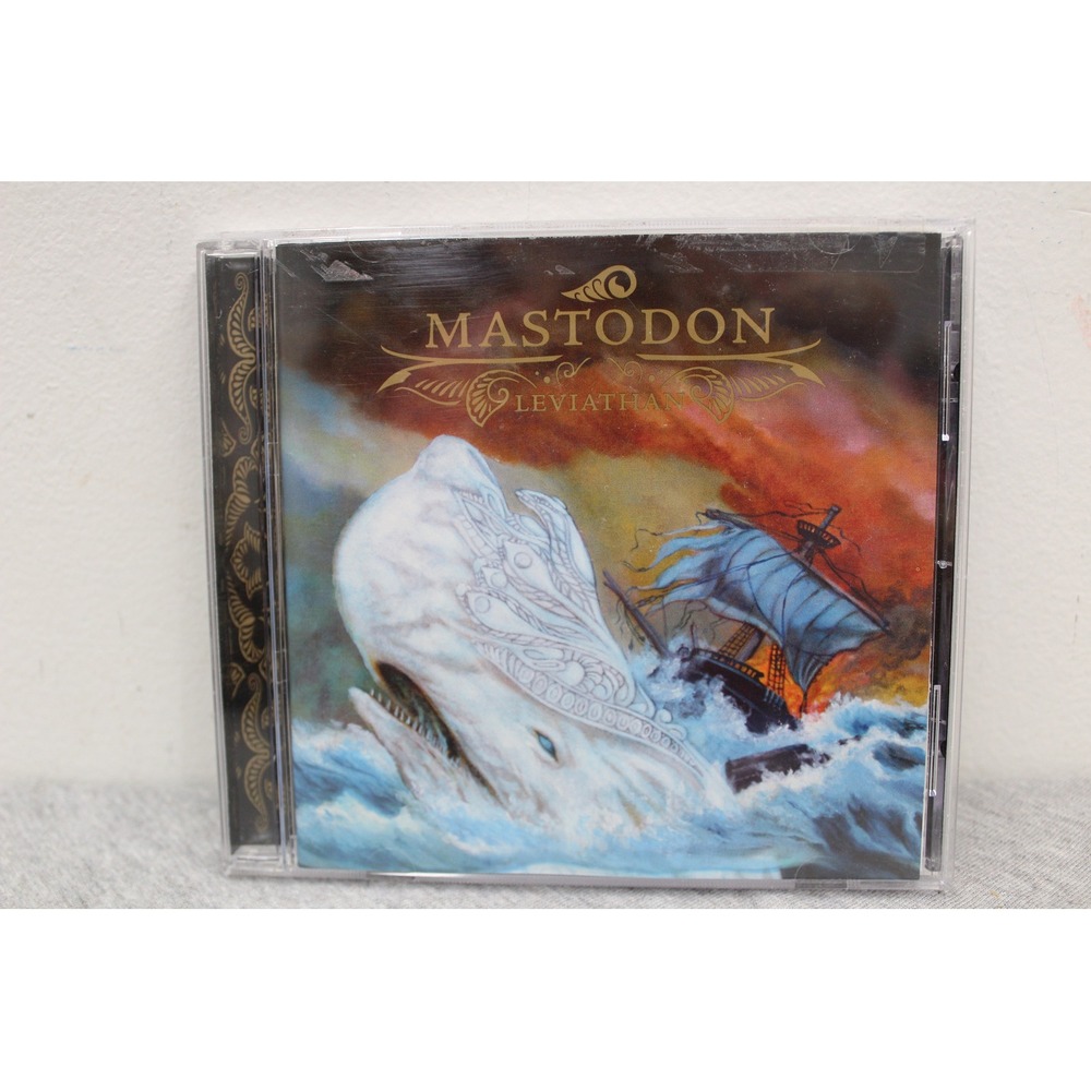 Mastodon Leviathan CD Black Leviathan Sludge Metal Relapse Records